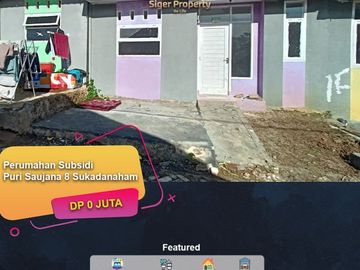 rumah subsidi di belakang dinniyah pesawaran