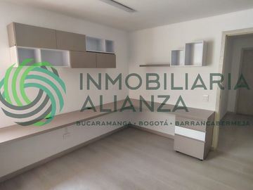 apartamento en arriendo en cabecera del llano. Cod A17447