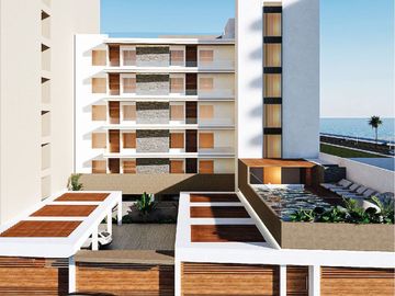 DEPARTAMENTOS EN VENTA de 3 recamaras Fraccionamiento COSTA DE ORO VISTA AL MAR