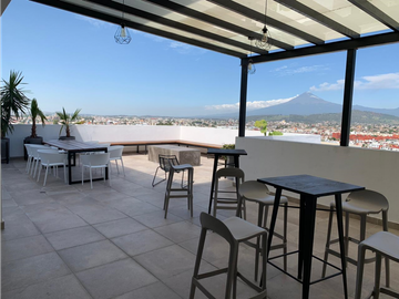 Departamentos en venta en condominio Calatea, Cholula, Puebla.