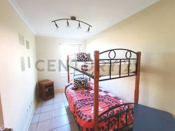 Departamento 3D 2B amoblado en condominio full equipado – Concón
