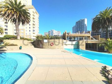 Departamento 3D 2B amoblado en condominio full equipado – Concón