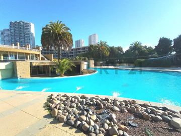 Departamento 3D 2B amoblado en condominio full equipado – Concón