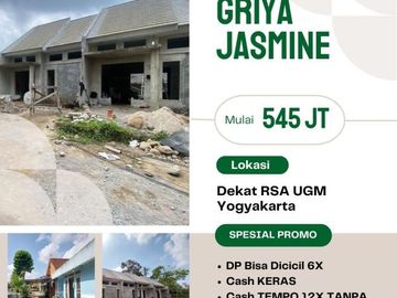 Rumah Proses Bangun DP Bisa Dicicil 6X Dekat Lapangan Denggung Sleman