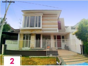 Rumah Baru 2 Lantai Luas 140 di Villa Puncak Tidar Malang