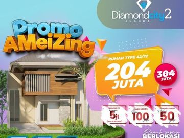Terlaris, Hub 0821-3993-----, Rumah Di Sidoarjo Hanya 100 Juta-an, Diamond City Juanda 2