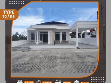 rumah cluster modern di kawasan labuh baru barat