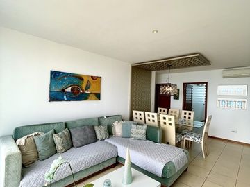 Punta Centinela, vista al mar, departamento de 3 dormitorios, en venta.