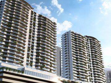 Condominio con terraza, sala de TV, cuarto de servicio con baño, alberca, gimnas