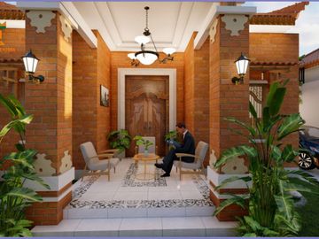 Jual Rumah Etnik Pesan Bangun di Harga 485 Juta