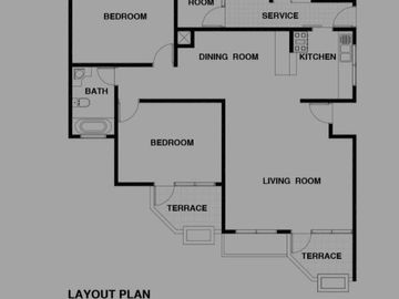 DISEWA APARTEMENT VILLA @SINABUNG MANSION DI JL.PAKUBUWONO KEBAYORAN BARU JAKARTA SELATAN