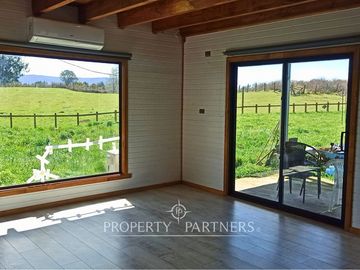 Casa con linda vista en Panguipulli