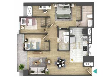 PREVENTA DE HERMOSO DEPARTAMENTO - 3 DORMTORIOS EN LA MEJOR ZONA DE JESUS MARIA