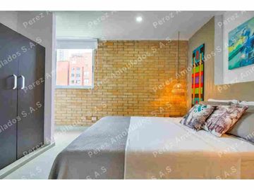 RENTA  POR NOCHES O MESES APARTAESTUDIO AMOBLADO EL TESORO POBLADO