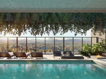 Penthouse en Polanco, alberca, jacuzzi, cine, pet-friendly en pre venta CDMX