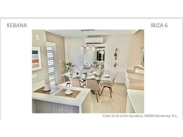 Casa en Venta Apodaca Fracc. Kebana modelo ibiza