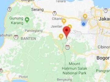 Cheap land for sale 320 Ha in Curugbitung Lebak Banten
