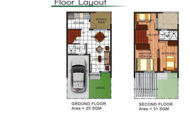 Townhouse for Sale with Amenities near SM North &;Trinoma