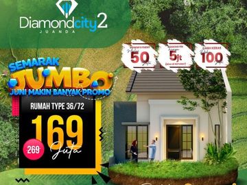 Paling Di Cari, WA 0821-3993-----, Rumah Di Dekat Tol Sidoarjo Hanya 100 Juta-an, Diamond City Juanda 2