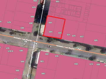 Terreno en Venta Calle San Martín, Centro de Temuco