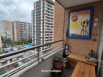Departamento en venta 2D 2B 1E 1B Ñuñoa Metro M Eyzaguirre