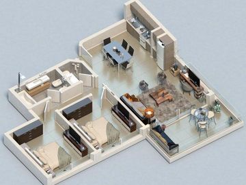 VENTA DEPARTAMENTO 3 AMBIENTES IMAREAS II PINAMAR NORTE