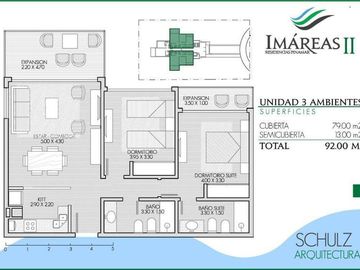 VENTA DEPARTAMENTO 3 AMBIENTES IMAREAS II PINAMAR NORTE