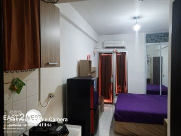 Disewakan Apartemen Skyview BSD City Tangerang Selatan Tipe Studio Fully Furnished Lantai 8 Siap Huni