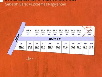 Kapling Perumahan Barat Yonif 407 Tegal: SHM Pekarangan