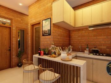 Desain Rumah Jawa Etnic Dekat Candi Prambanan