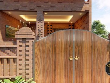 Desain Rumah Jawa Etnic Dekat Candi Prambanan