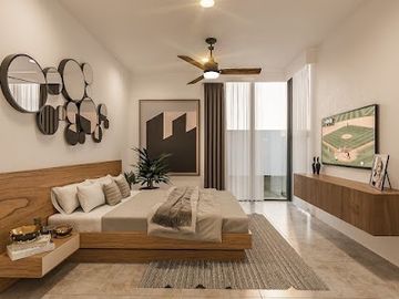 RESIDENCIA EN PRE VENTA  EN PRADERAS DEL MAYAB, CONKAL -  3 RECÁMARAS  Y ALBERCA