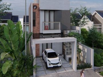 Dijual rumah semi furnish lokasi dekat tol sawangan depok
