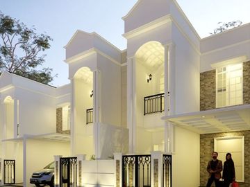 Rumah dijual di CIlangkap Tapos Depok 2 lantai cuma 500 juta