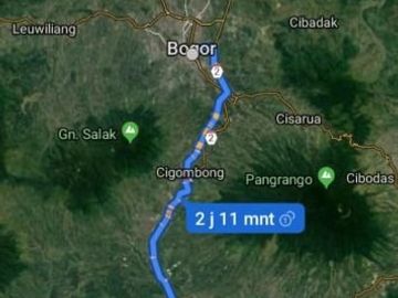 Dijual Cepat Tanah Perkebunan Karet 650 Ha Di Sukabumi