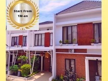 Rumah 2 Lantai Mewah Desaign Cuantik Josss DIAMOND TOWN HOUSE, Mantap Poll