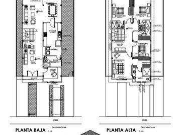 VENTA DE CASA EN PORTON DEL RIO - MODELO C (PROYECTO)