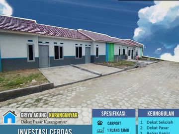 rumah kamar 2 deket kampus UIN dan Polinela
