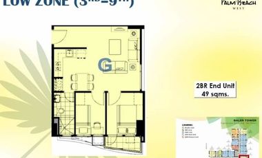 2Bedrooom Pre Selling Tower in Palm Beach West Pasay City
