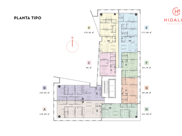 DEPARTAMENTO EN VENTA EN HIDALGO RESIDENCES #5B