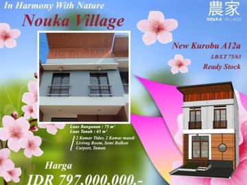RUMAH SEMI VILLA, INVESTASI CERDAS MODAL 700JT-AN; LEMBANG