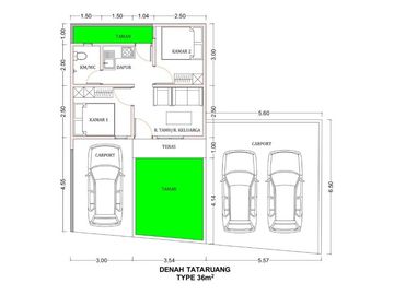 Dijual Rumah Murah Type 36 di Jogonalan