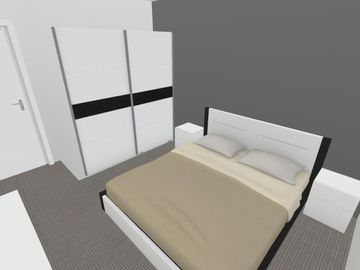 Departamento de 2 ambientes en pozo