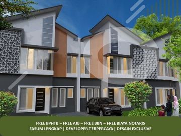 Strategis 2 Lantai Tipe 45/77 Rumah Bisa KPR