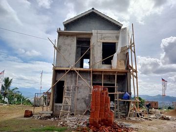 Promo rumah villa 2 lantai view pegunungan Bandung Barat