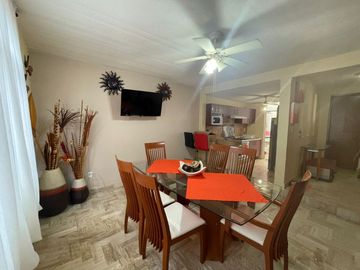VILLA AMUEBLADA EN EN RENTA EN CONDOMINIO EN COSTA AZUL A 1 CALLE DE COSTERA