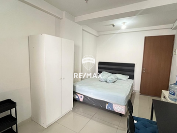 Dijual Studio Oak Tower B lantai 20 – Full Furnish, AJB Ready, View Kolam Renang, Pulo Gadung