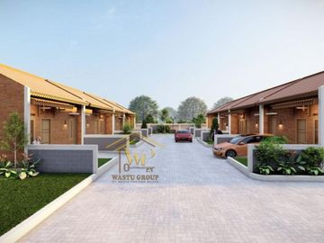 TERBARU RUMAH CANTIK DINDING BATA MERAH DI PRAMBANAN HARGA MURAH