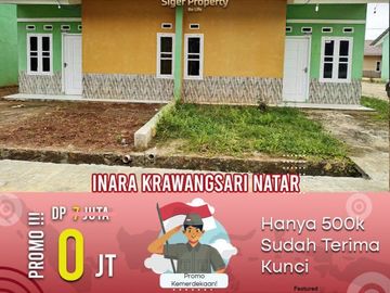 Rumah kamar 2 di dekat bandara raden Intan
