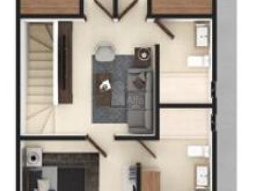 Casa en venta al poniente de Saltillo Fracc. Triana modelo aranda